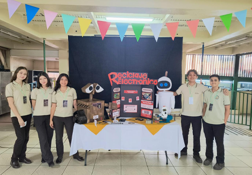 Proyecto de reciclaje electrónico (Secundaria)